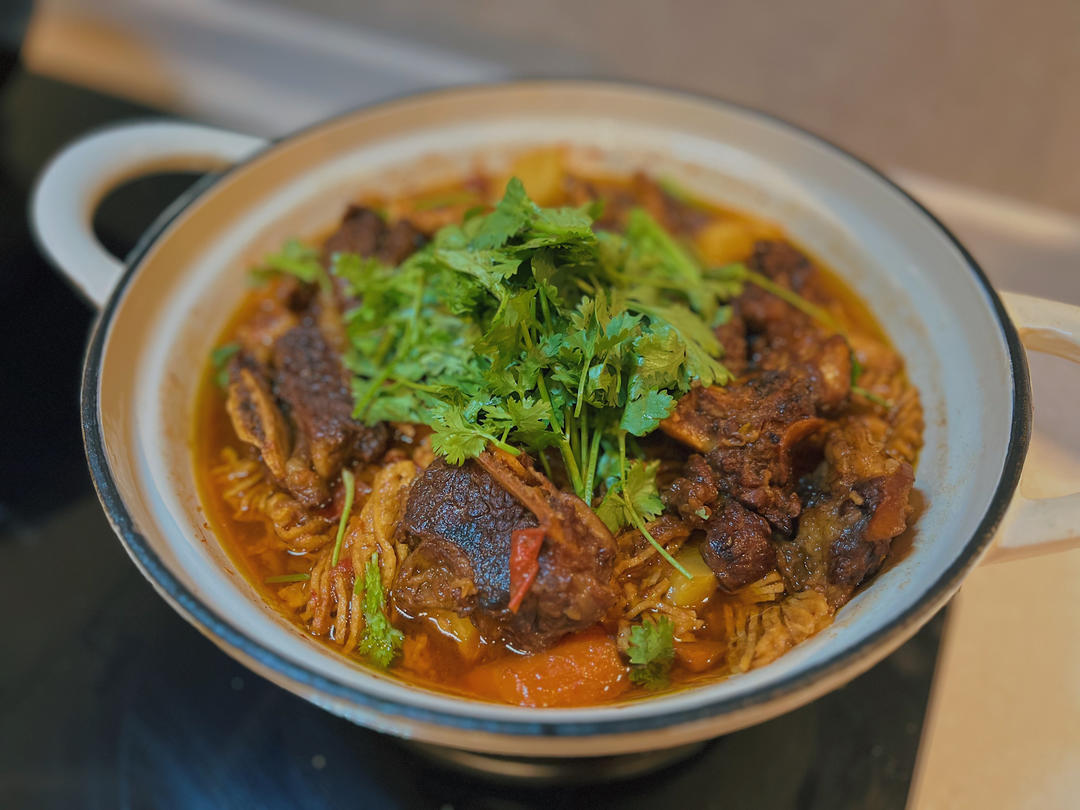 番茄土豆炖牛腩