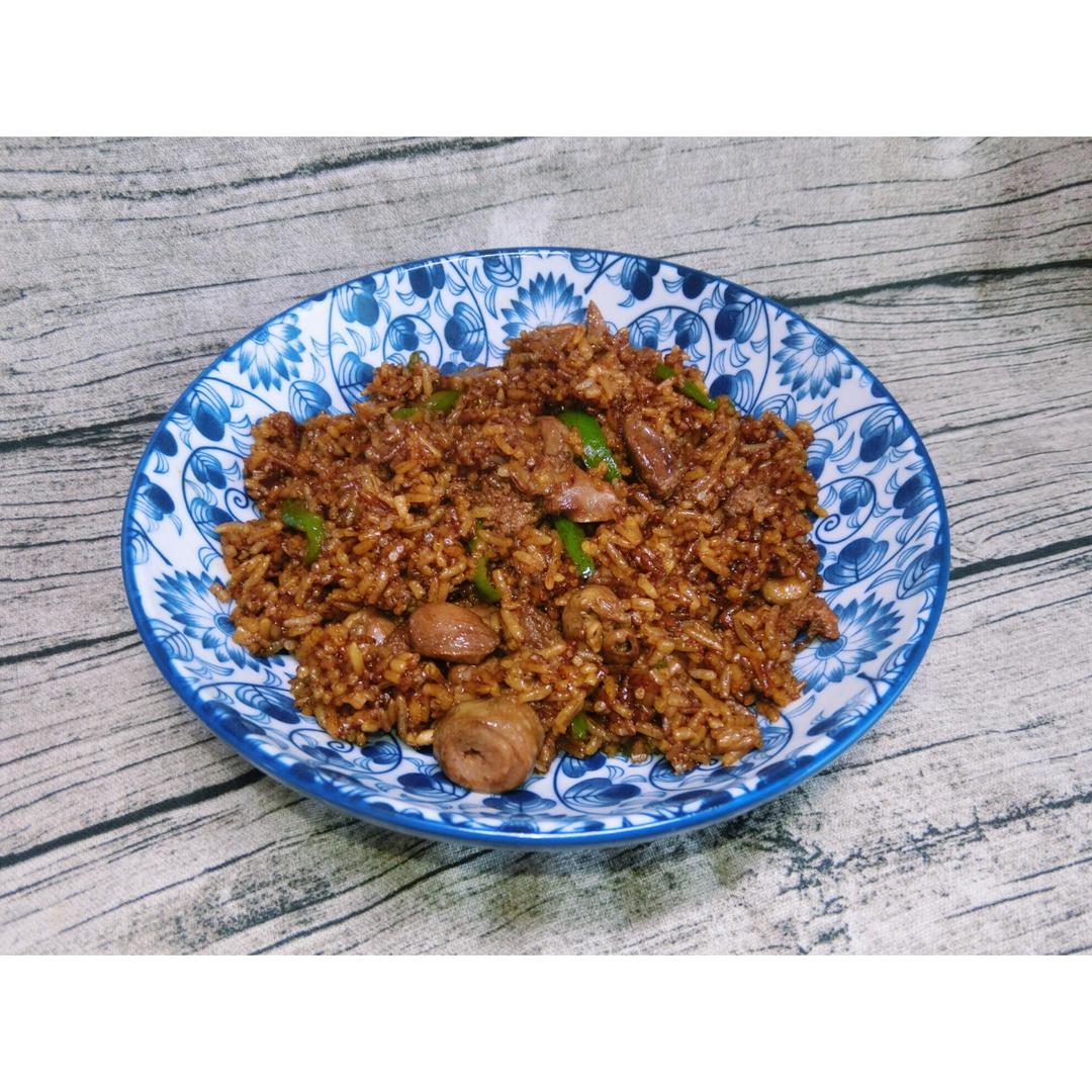 鸡杂油饭