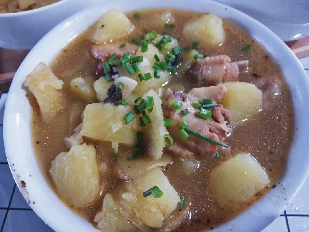 土豆炖鸡翅（快手零失败）