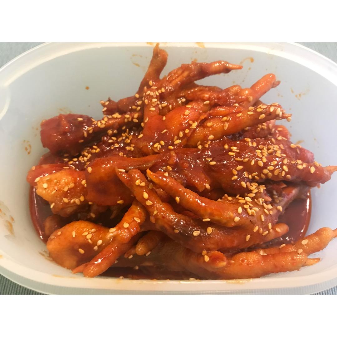 韩式辣鸡爪