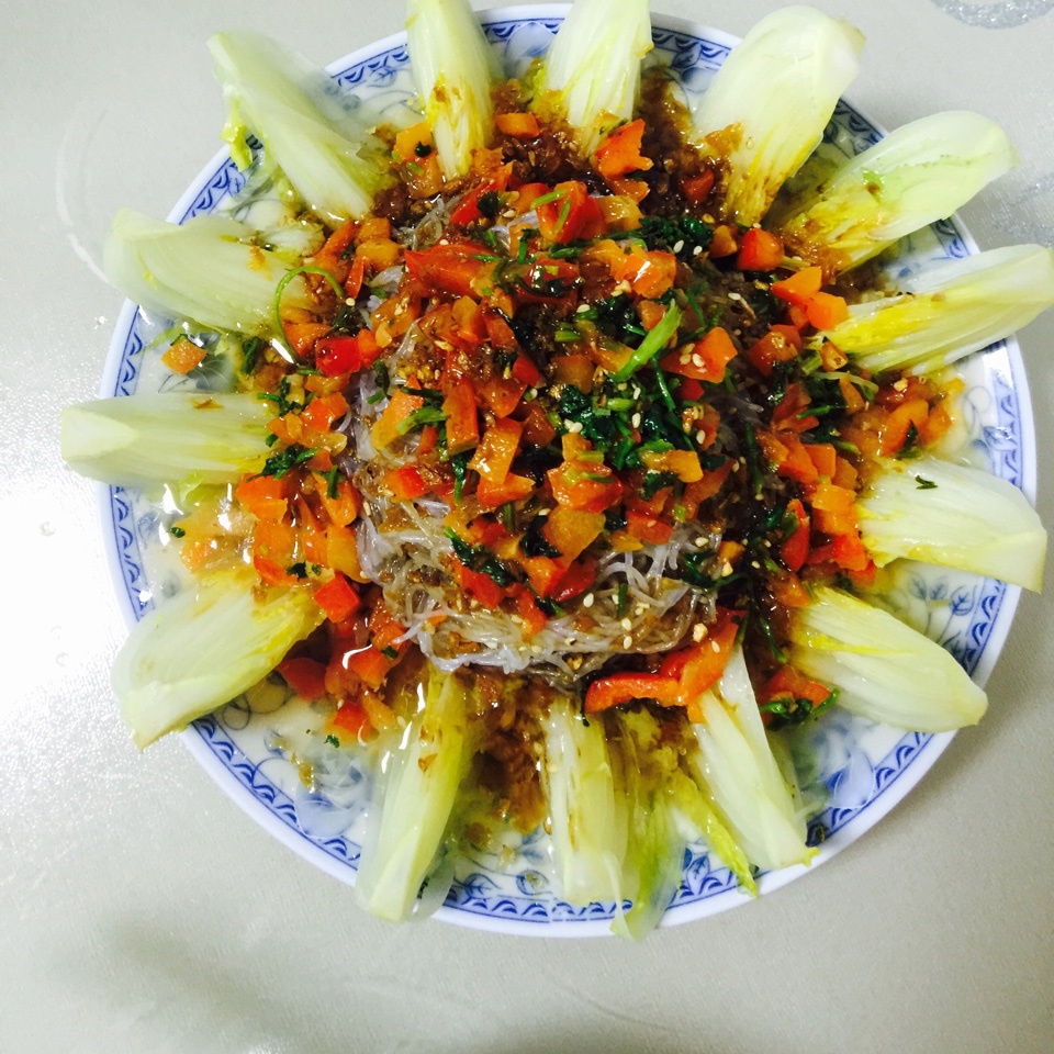 蒜蓉粉丝娃娃菜