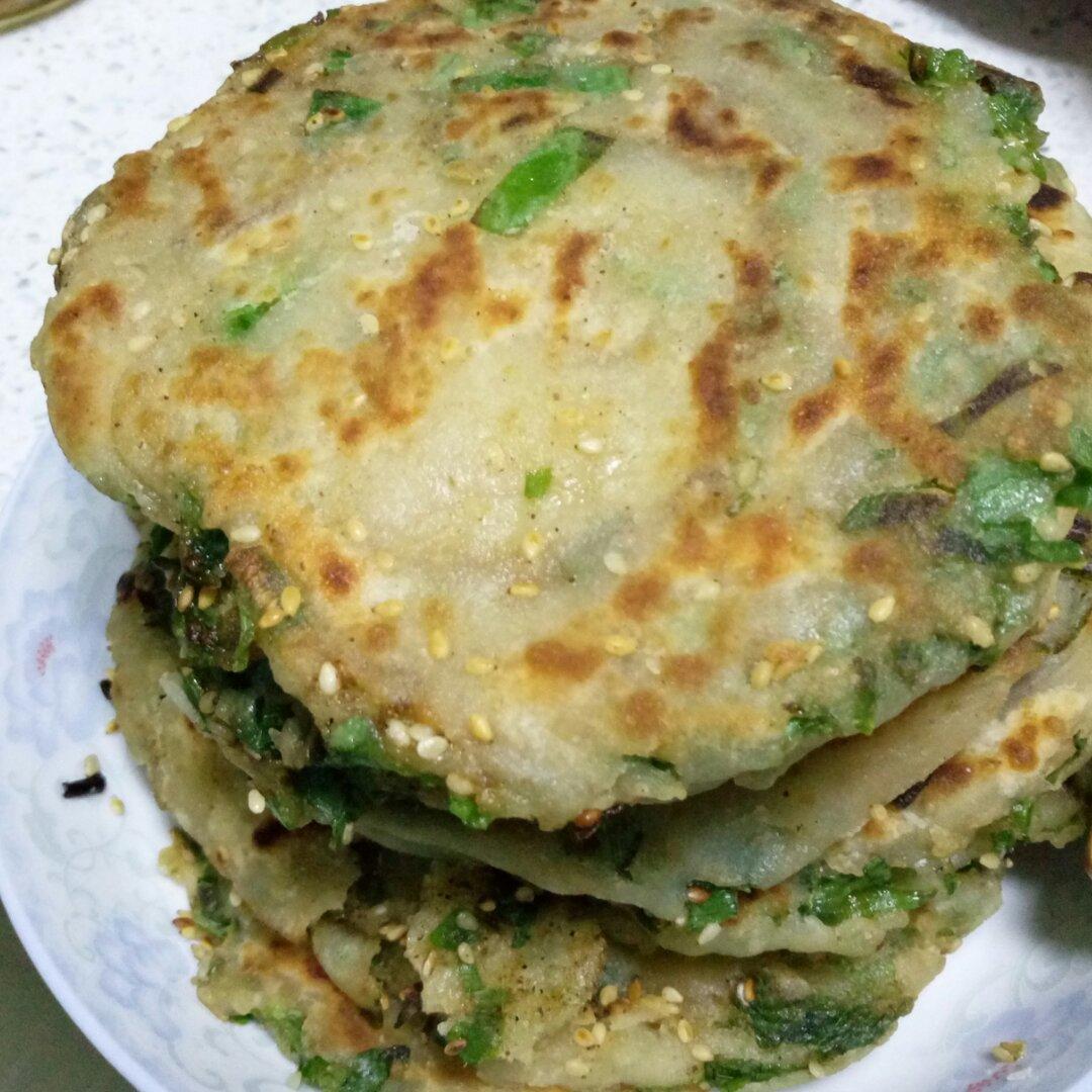 家常葱油饼