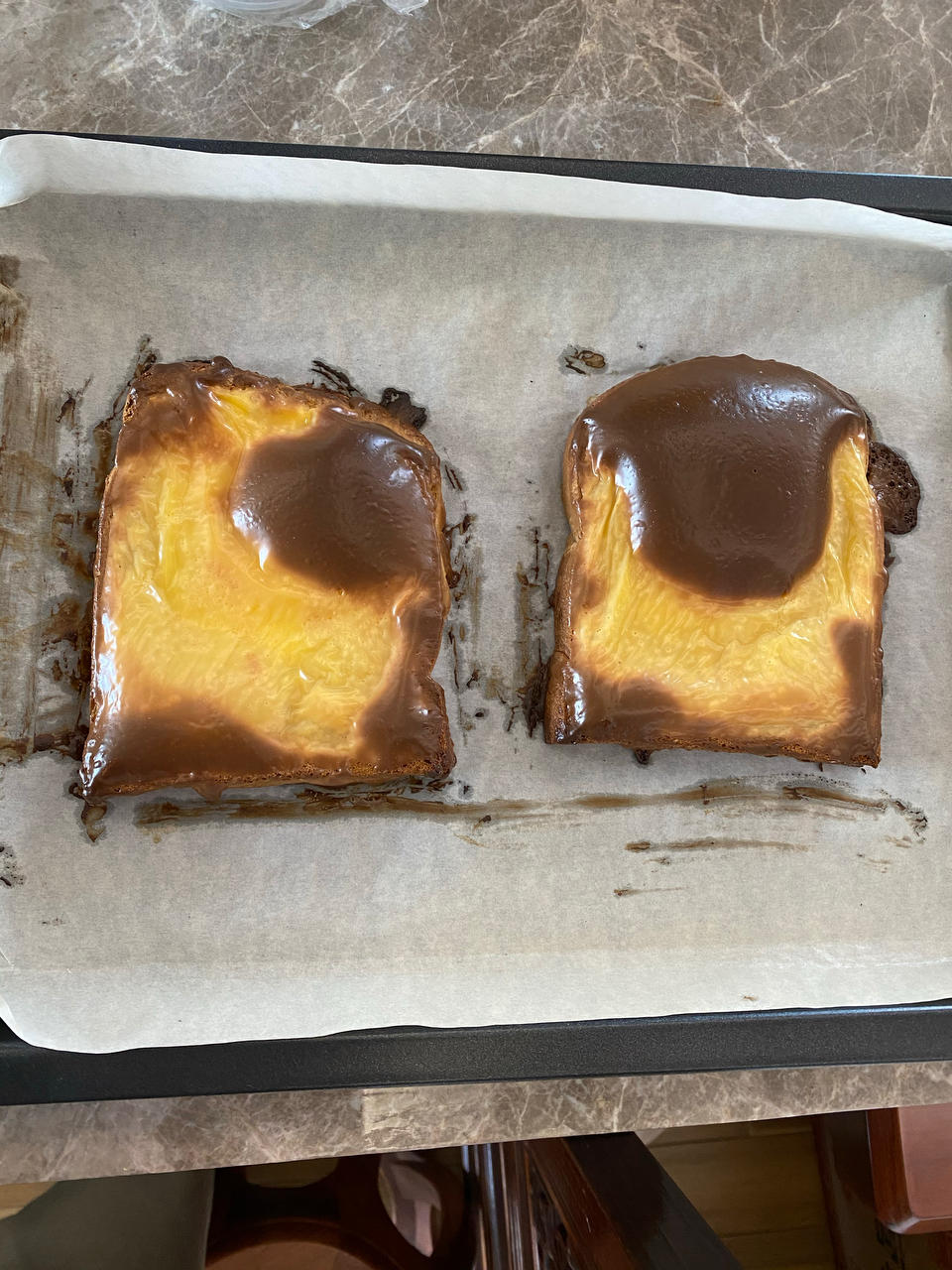 零失败快手岩烧乳酪(熔岩吐司)十分钟网红早餐，好吃哭