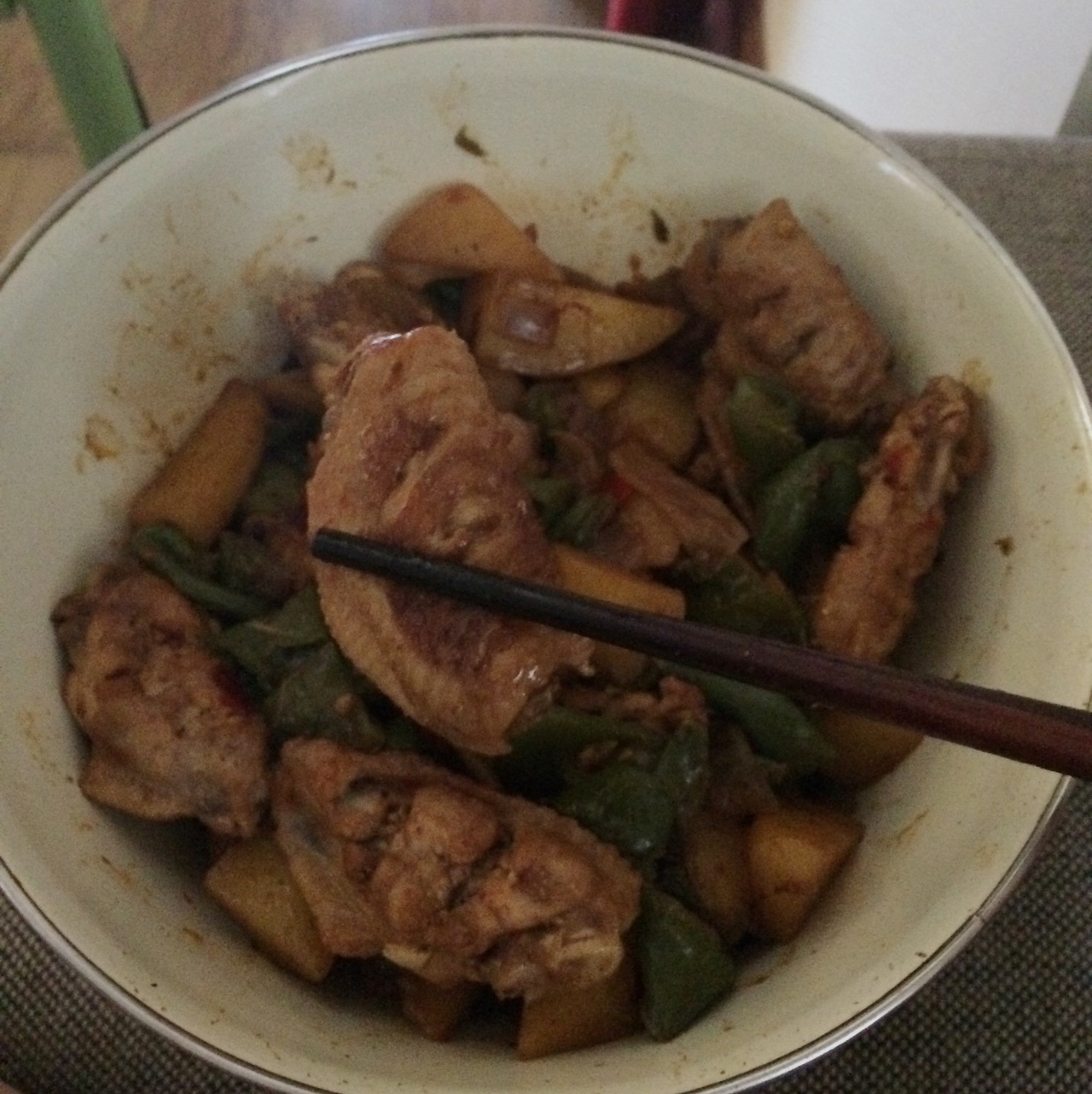 干锅香辣鸡翅