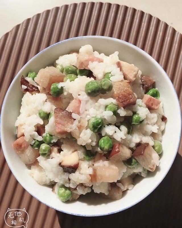 香菇腊肉饭