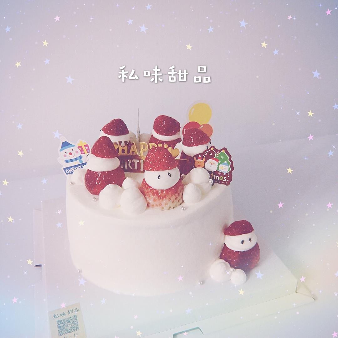 《Tinrry+》草莓奶油蛋糕（8寸配方）