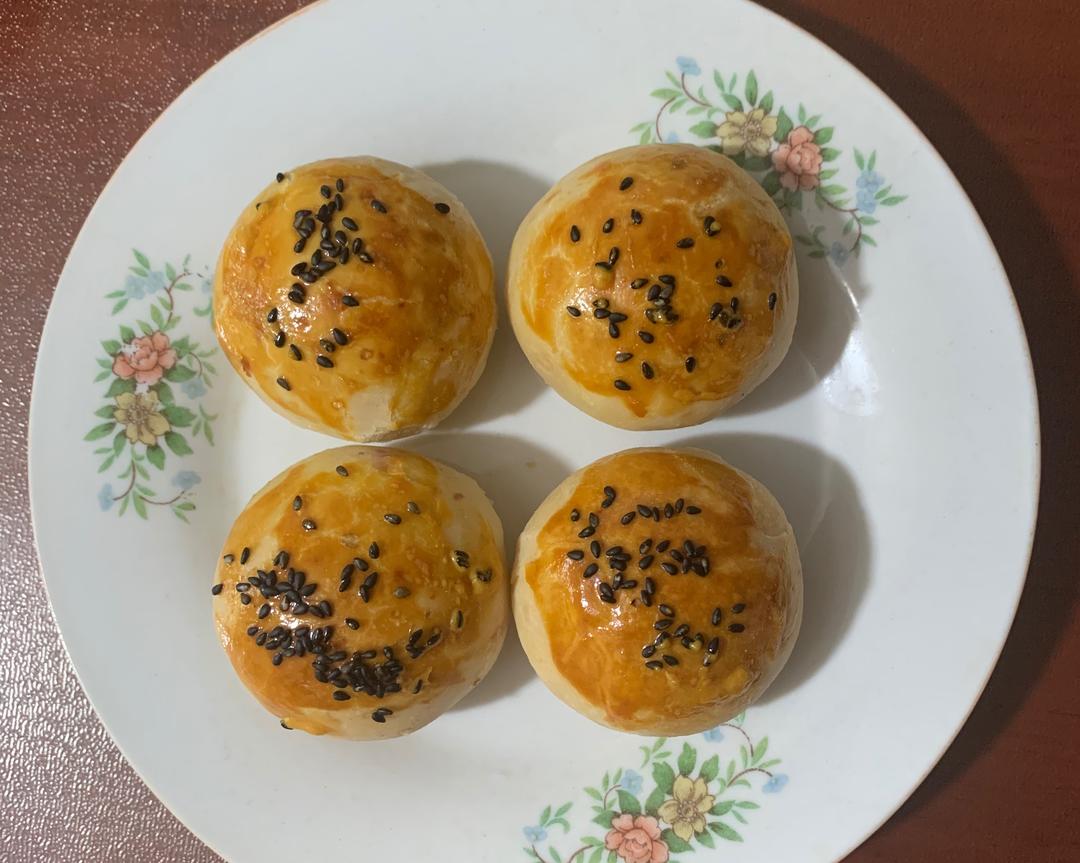 手工紫薯肉松酥