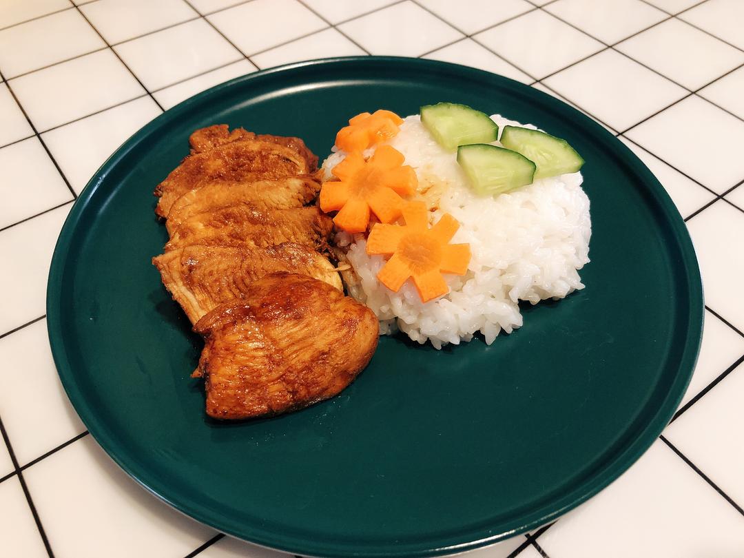 自制照烧鸡肉饭