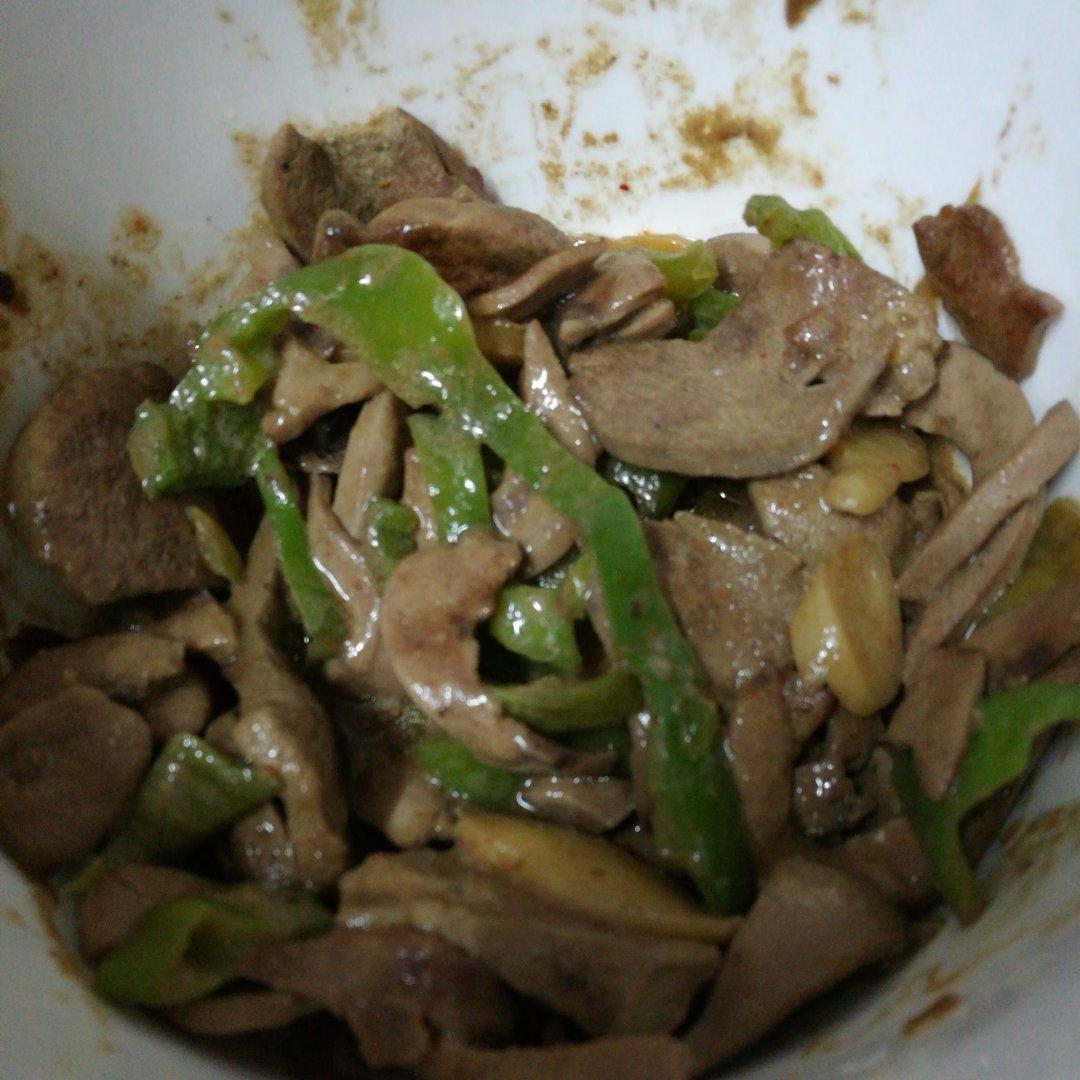 泡椒肝腰合炒