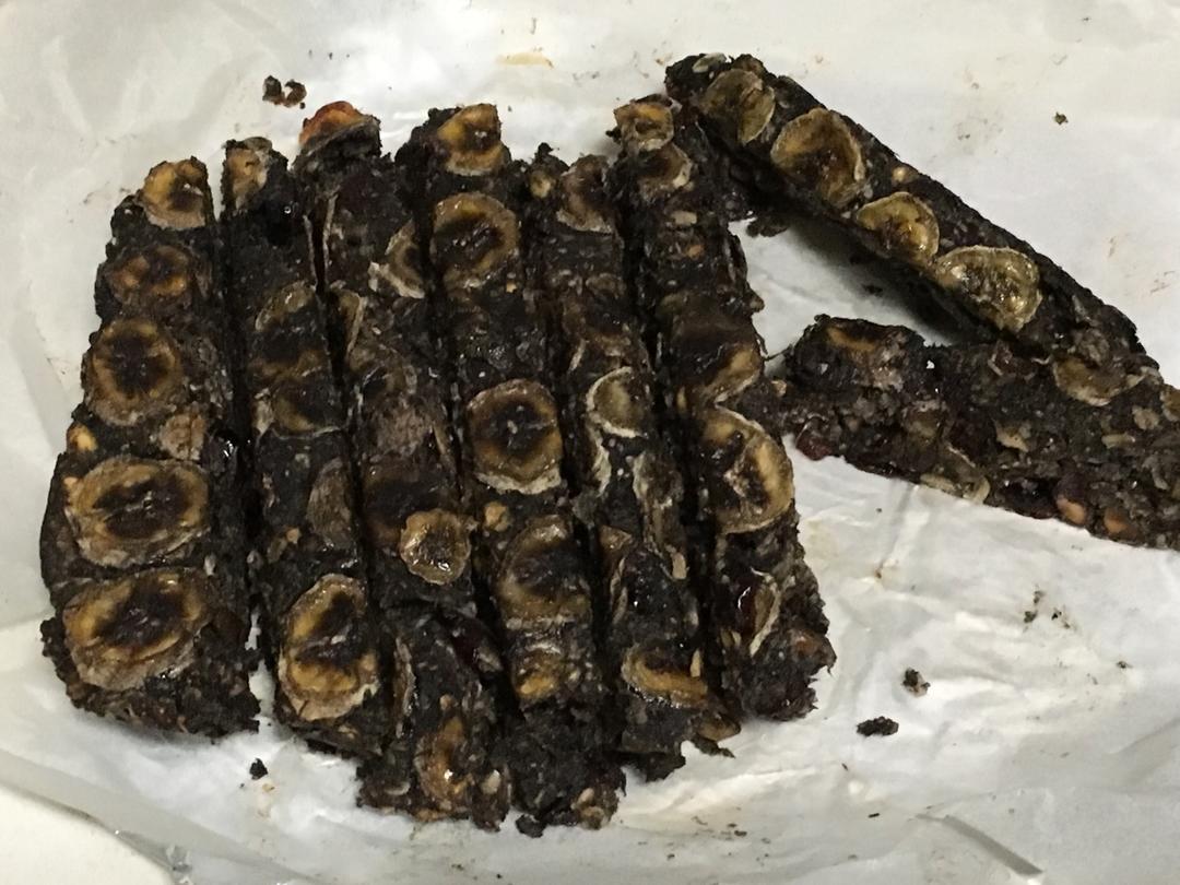 香蕉坚果能量棒