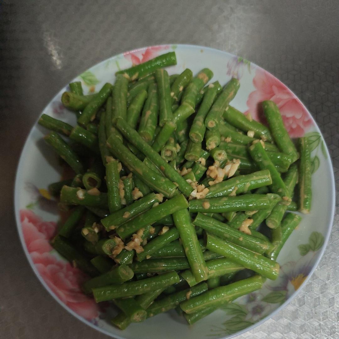 家常可口凉拌菜麻酱豆角