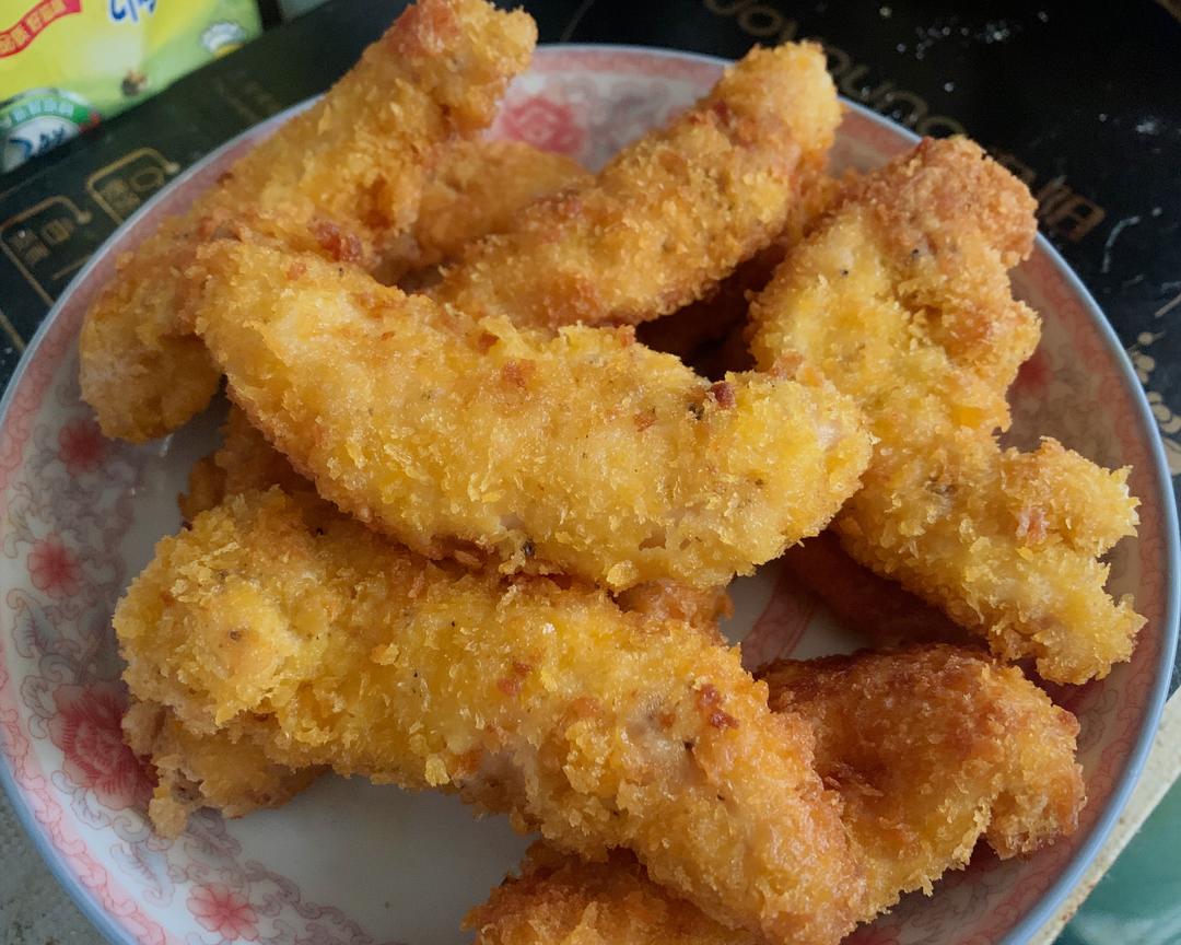 香炸鸡胸的做法