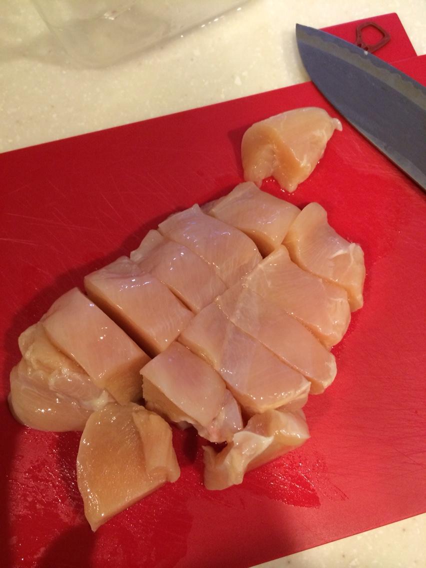 日式炸鸡胸肉的做法 步骤1