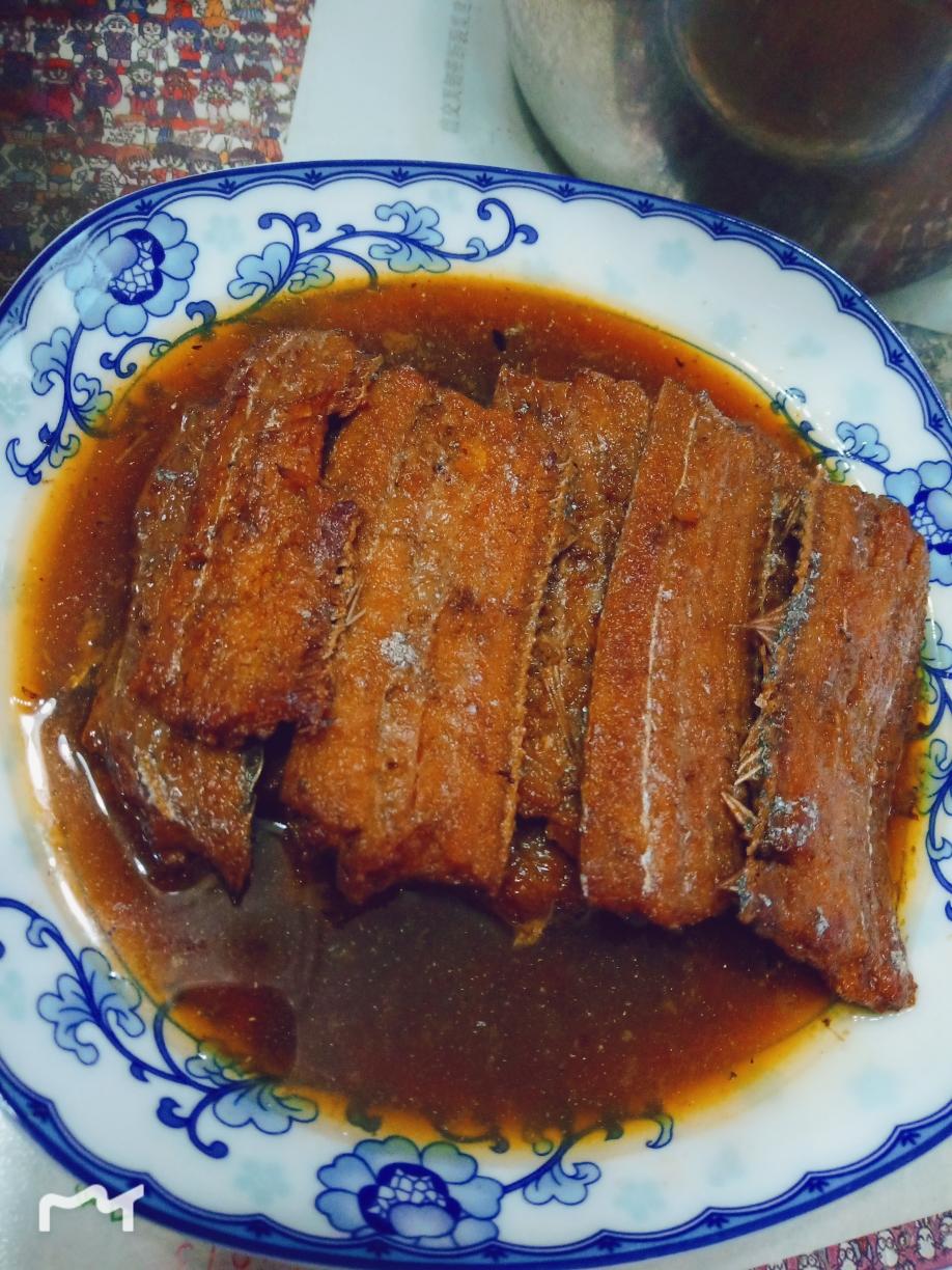 空嘴也能吃半盘的酥骨带鱼