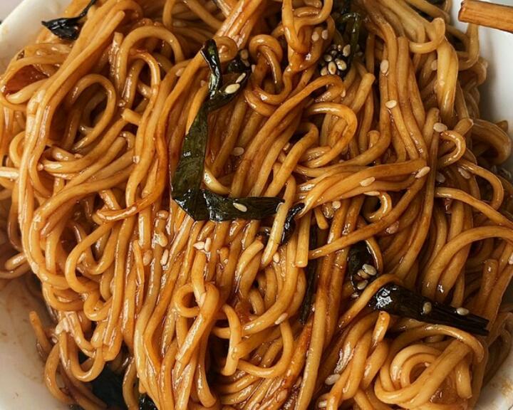 销魂的葱油拌面