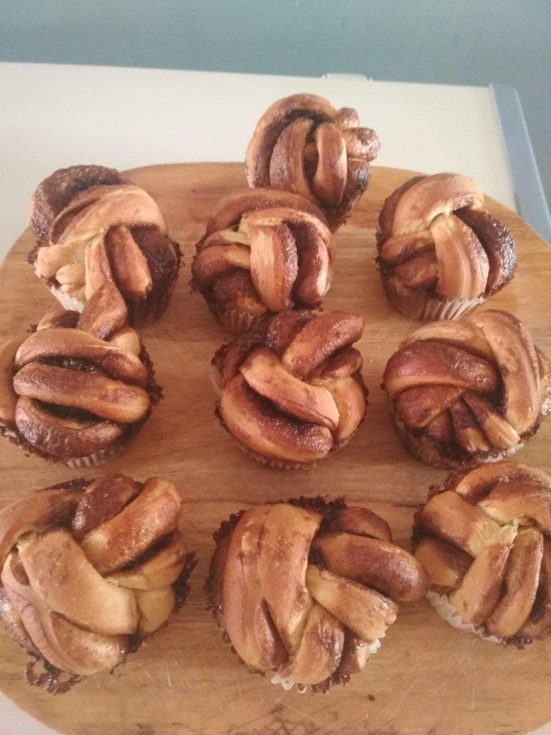 好吃但没罪恶感的法式肉桂卷(cinnamon buns)