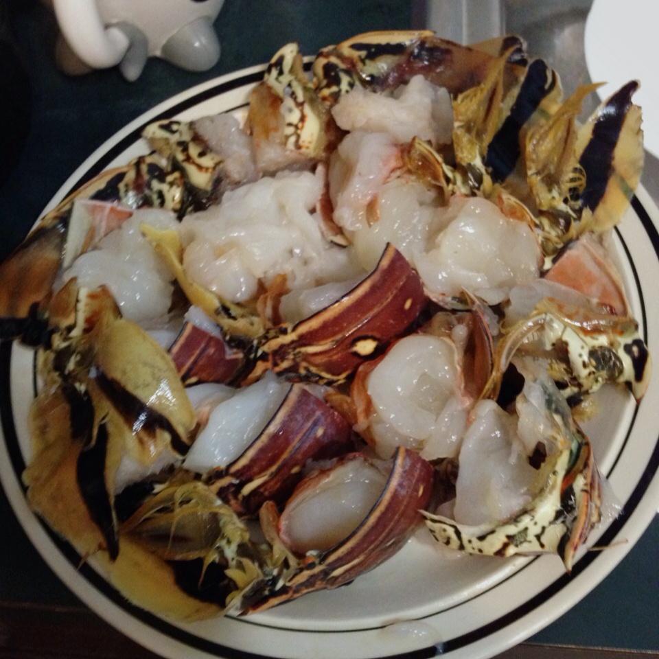 蒜蓉龙虾蒸粉丝