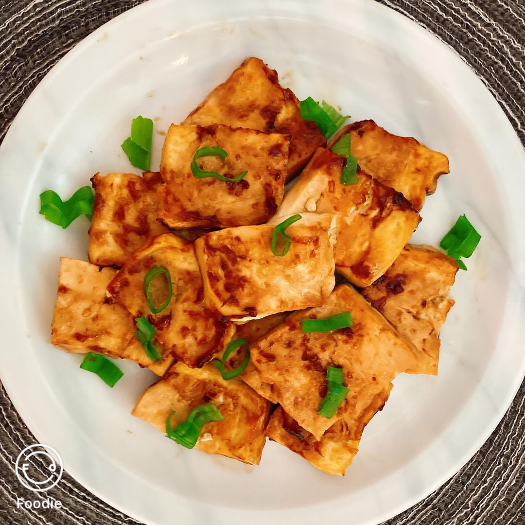 空气炸锅版香煎豆腐