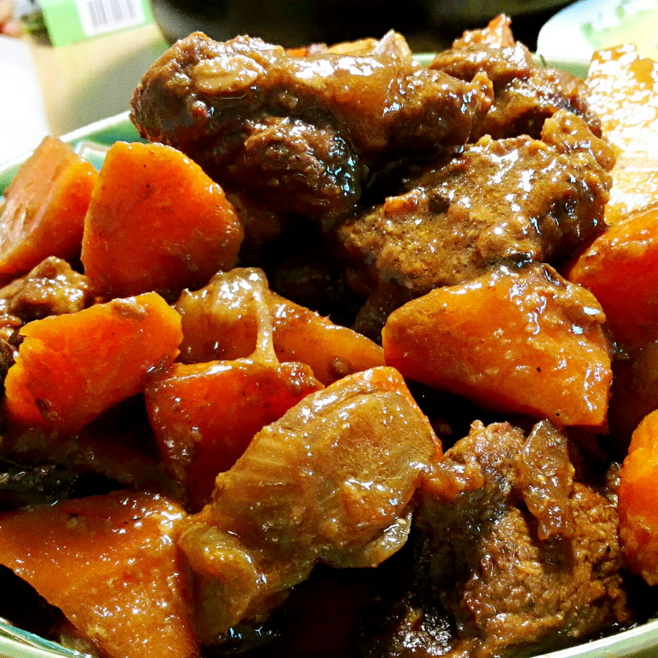 胡萝卜土豆烧牛腩