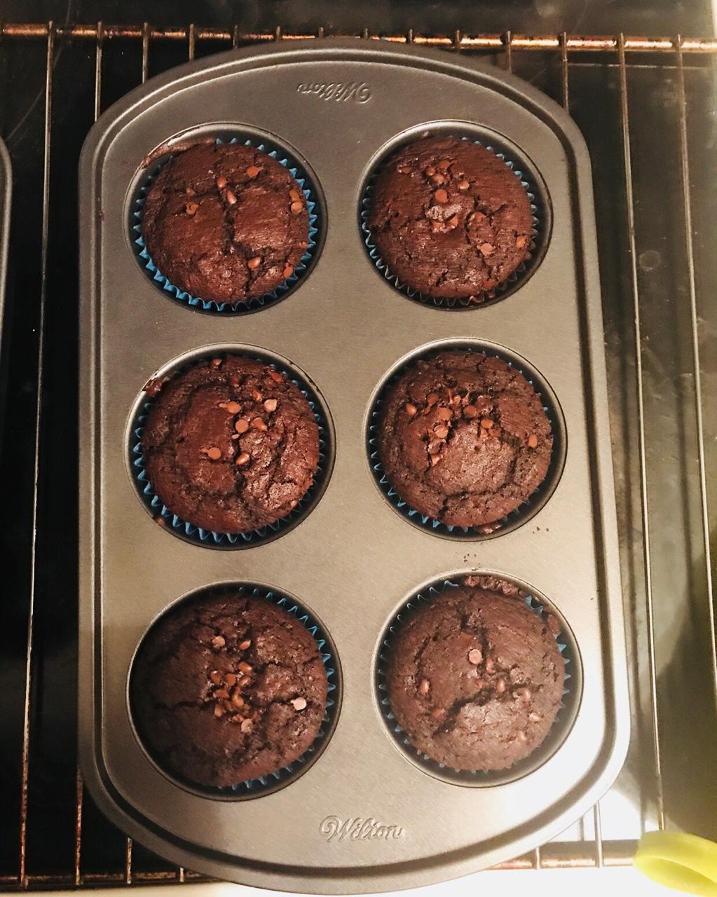 浓情巧克力摩卡马芬<Chocolate Espresso Muffins>