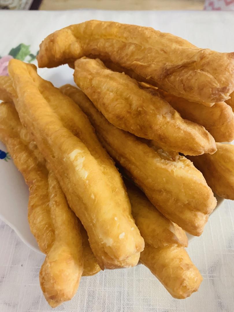 快手早餐～自制油条（酵母版，不含泡打粉、膨松剂）