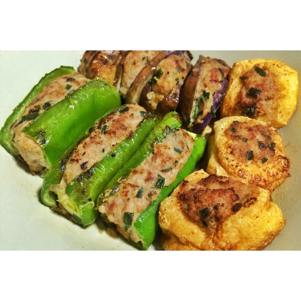 咩哥咩哥咩做的煎酿三宝