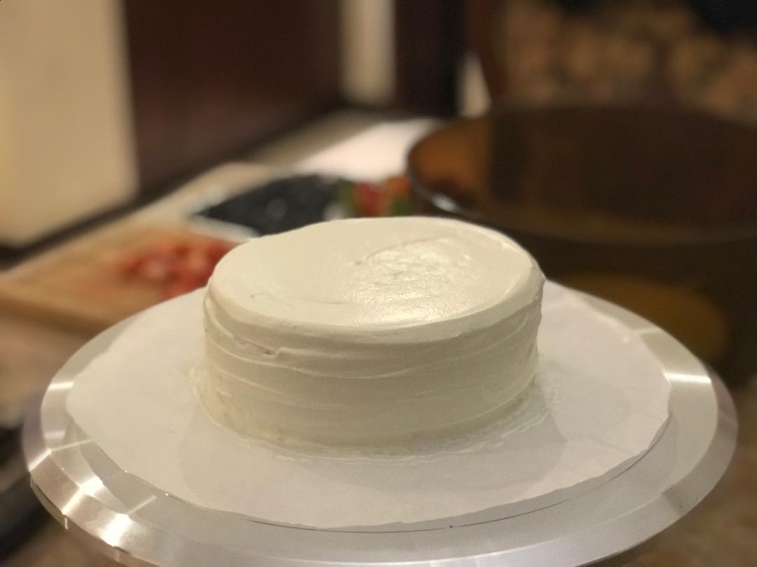 淡奶油抹面视频