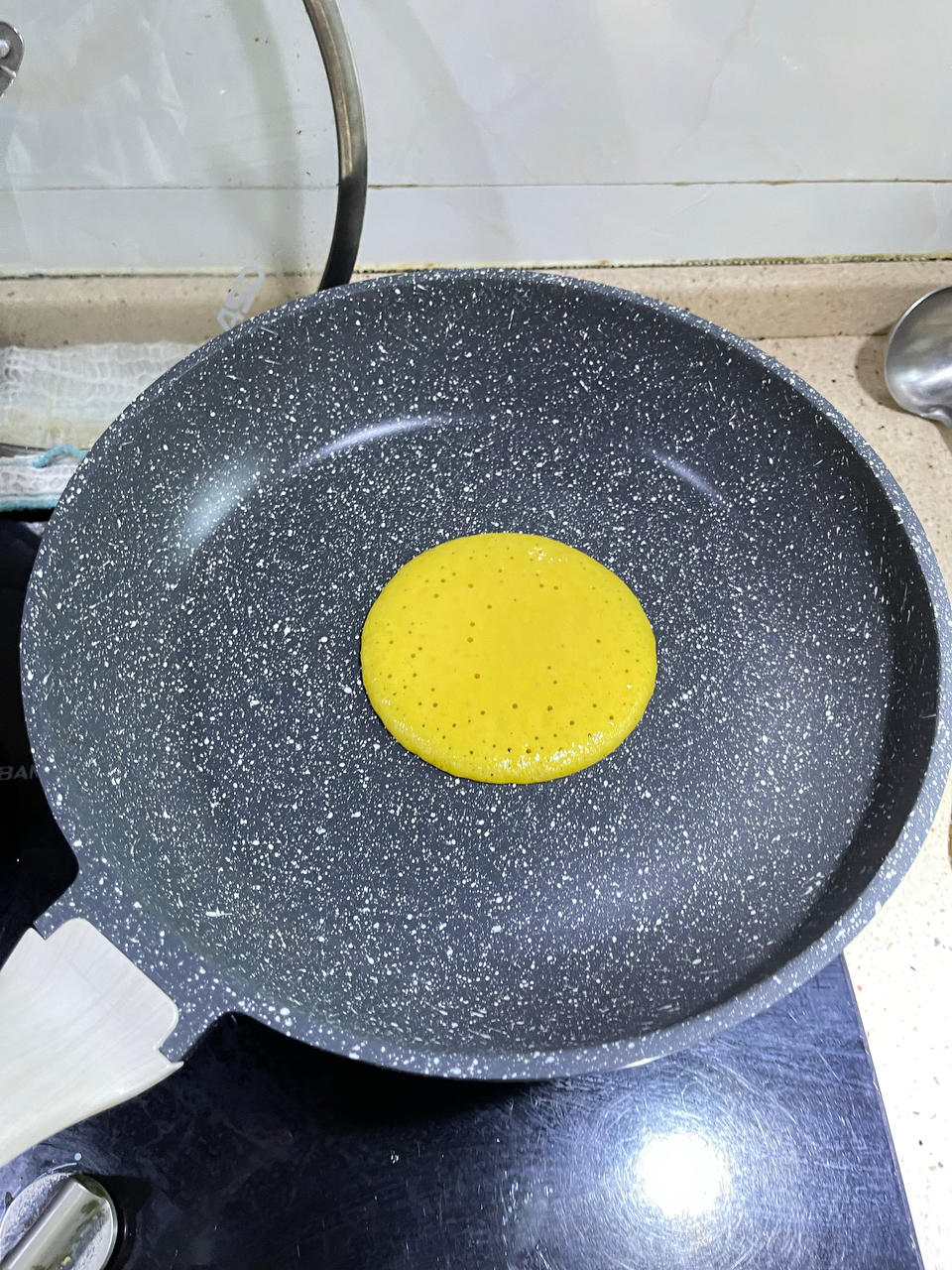 玉米面松饼，早起5分钟搞定，又软又健康