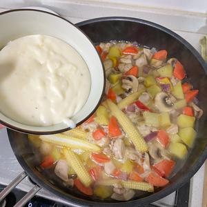 日式奶油炖蔬菜💫的做法 步骤8