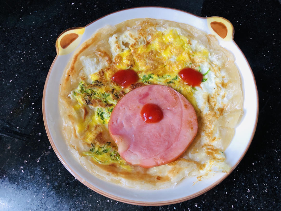 三分钟就可以做好孩子的早餐（手抓饼）