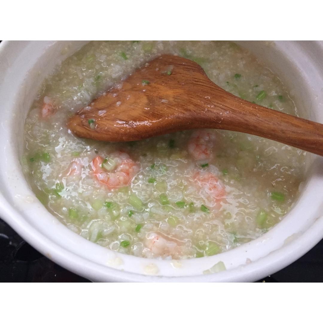 十五分钟快手之砂锅鲜虾粥(附5分钟电饭煲电压力锅更快捷方法)