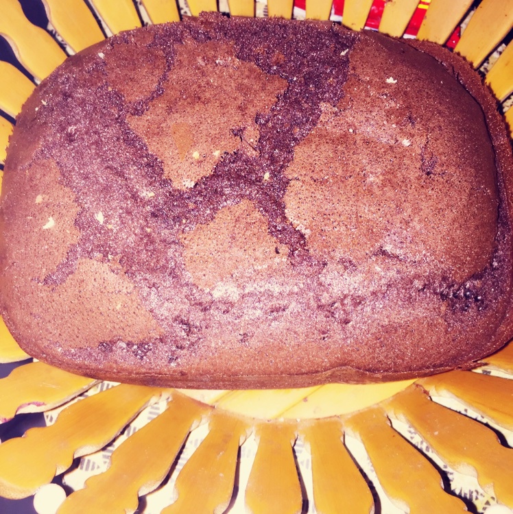 他唑仙做的面包机蛋糕