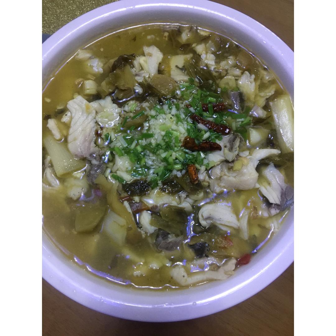 酸菜鱼（不易失手）
