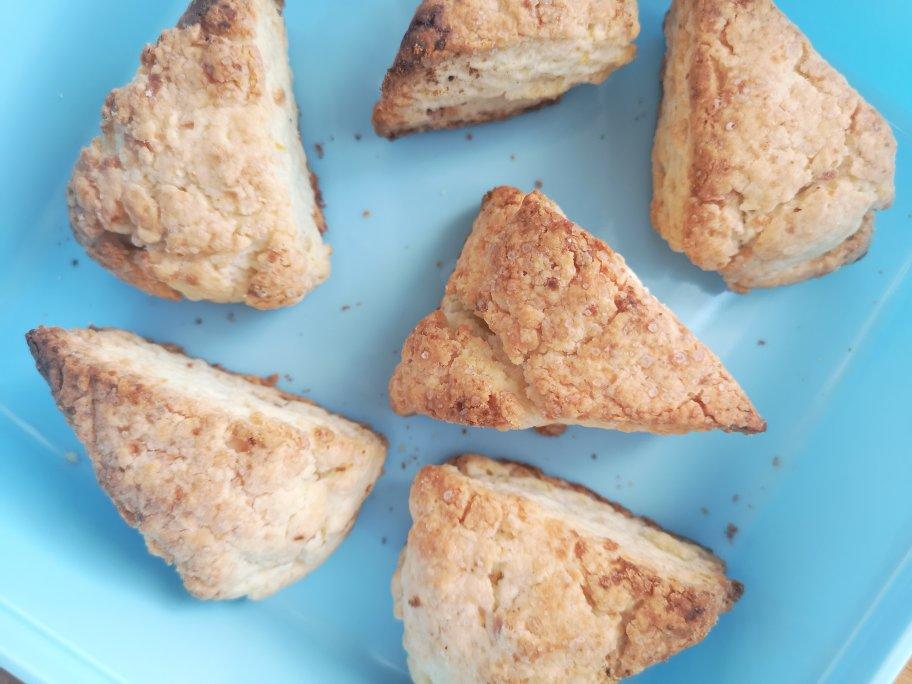 柠香椰子油司康Lemon Coconut Oil Scone