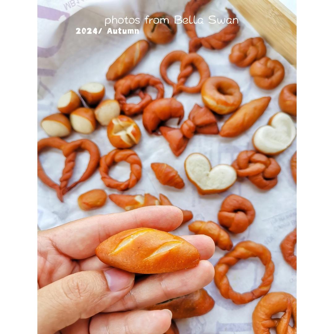 偏软版碱水面包