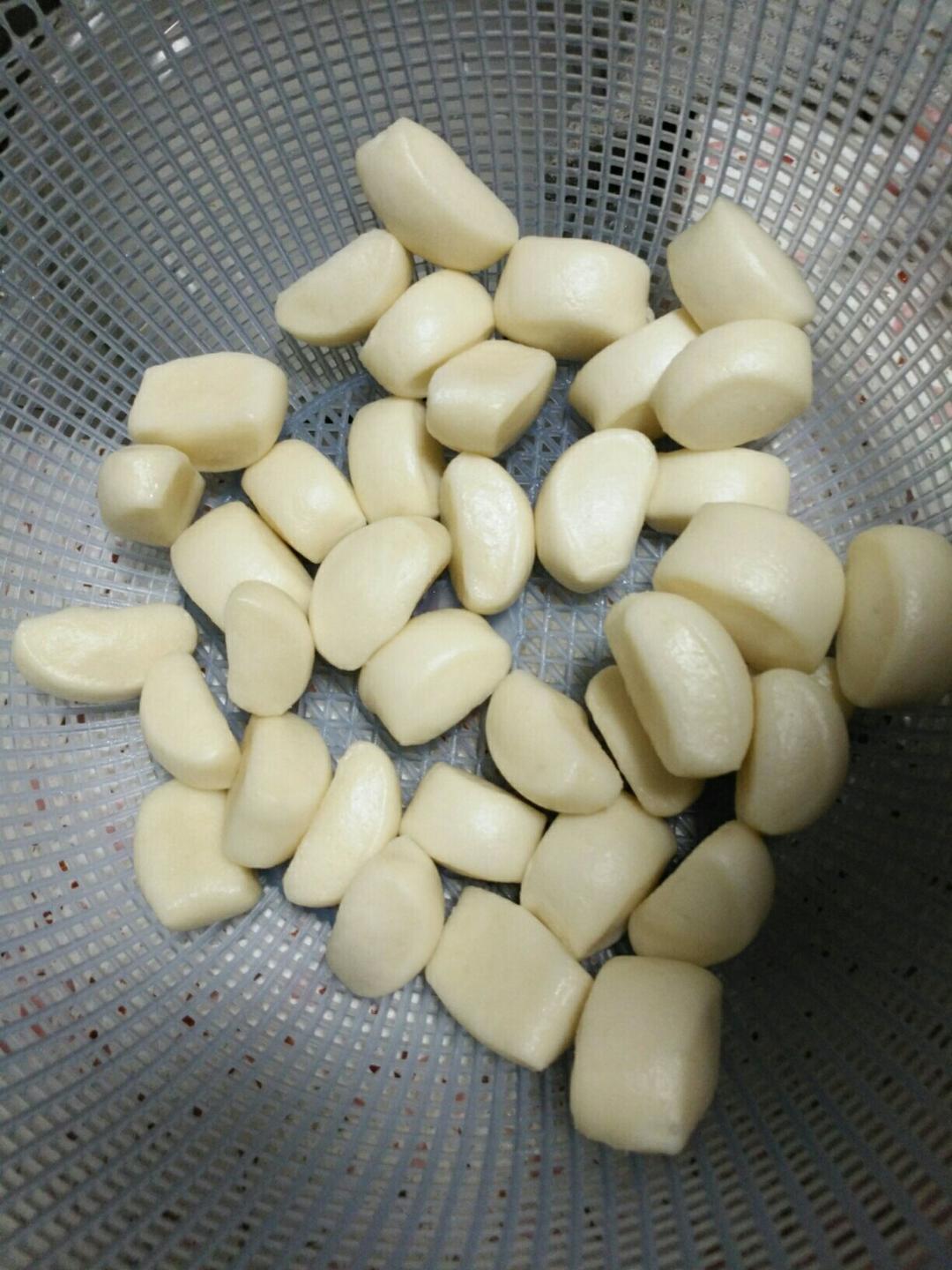奶香夹心小馒头（一次发酵）