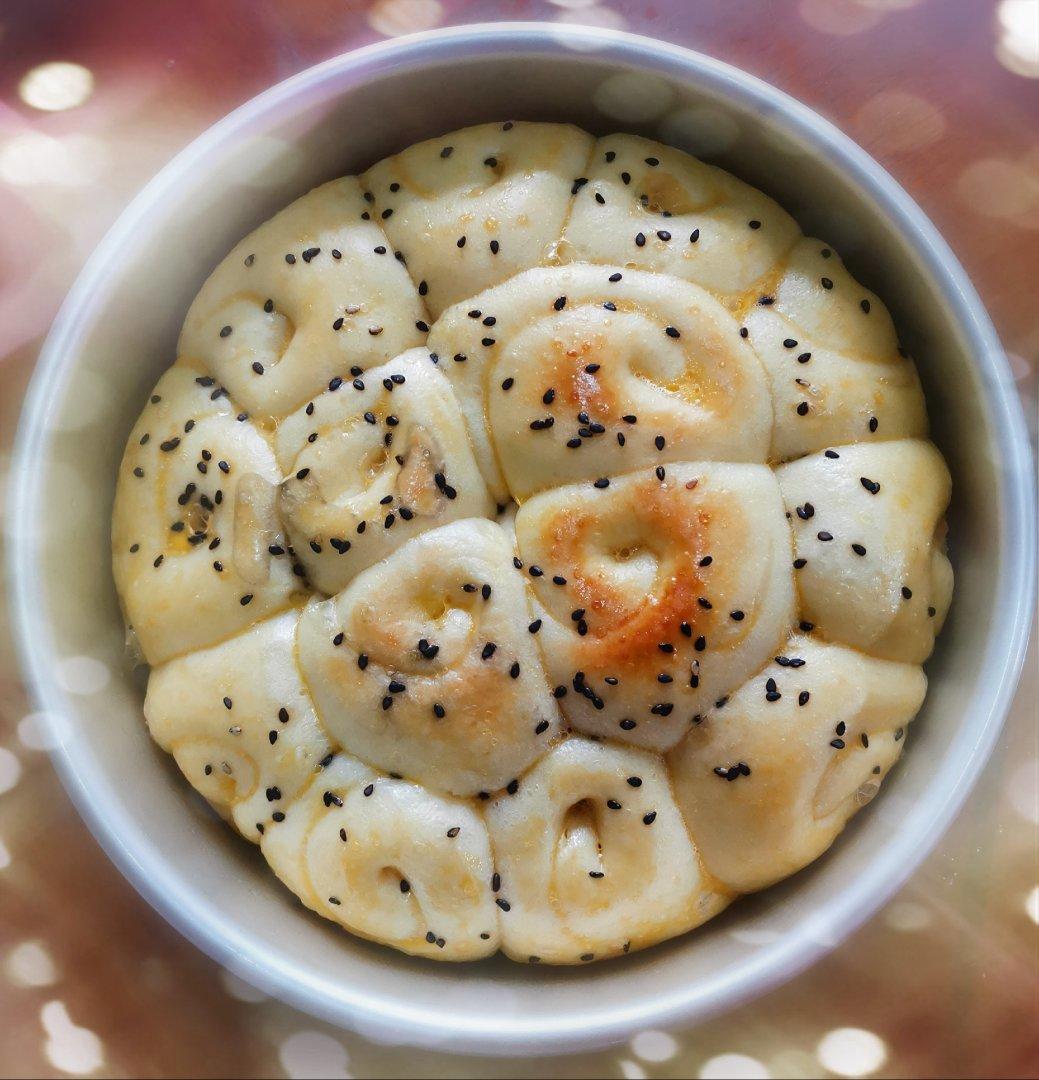 蒸面包，普通面粉一次冷藏发酵