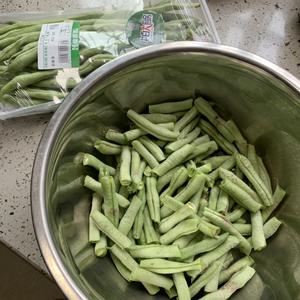 干煸青芸豆的做法 步骤1