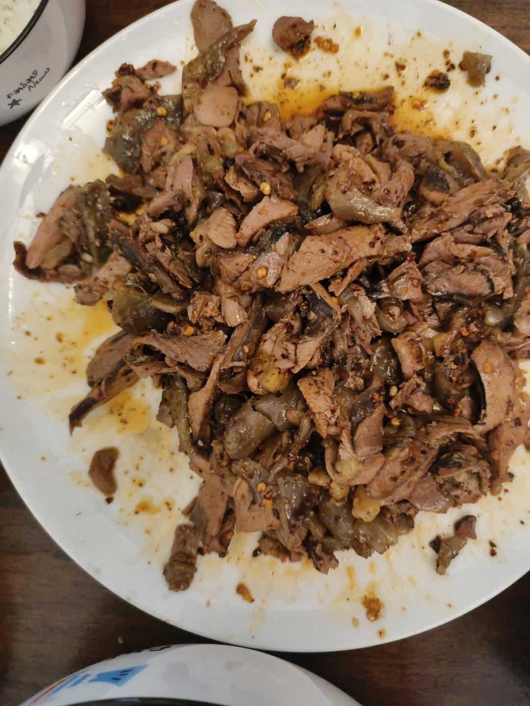 抖音凉拌鸡腿肉