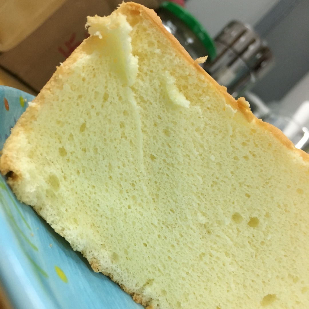 超好记八寸戚风蛋糕（后蛋法）