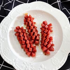 早餐香肠 菊花肠 花花肠子 切法的做法 步骤4