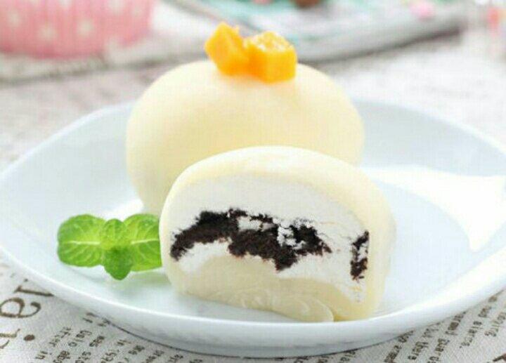 腹黑白胖子——奥利奥雪媚娘