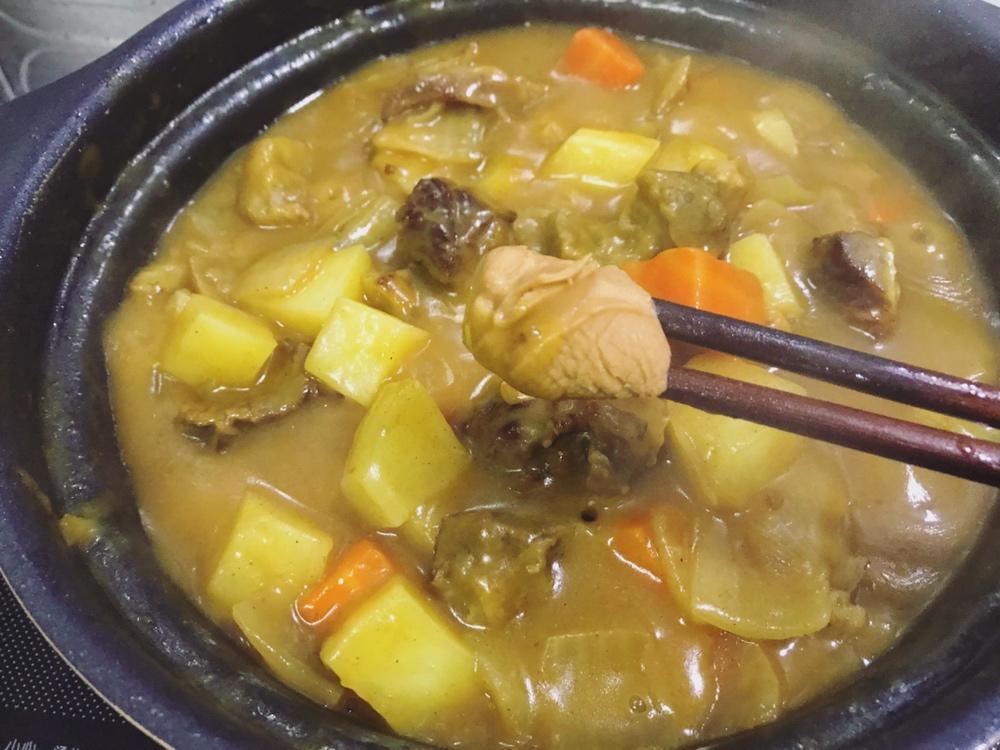 咖喱牛腩炖土豆