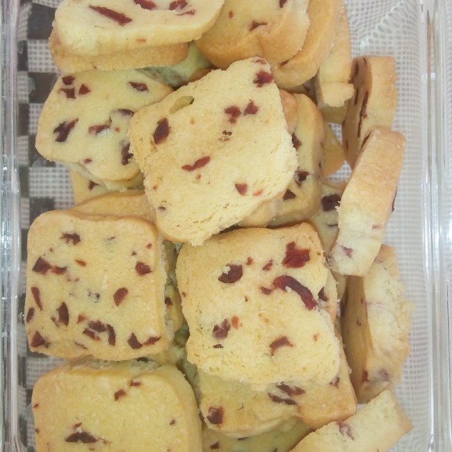 蔓越莓饼干的做法（烤箱做饼干）