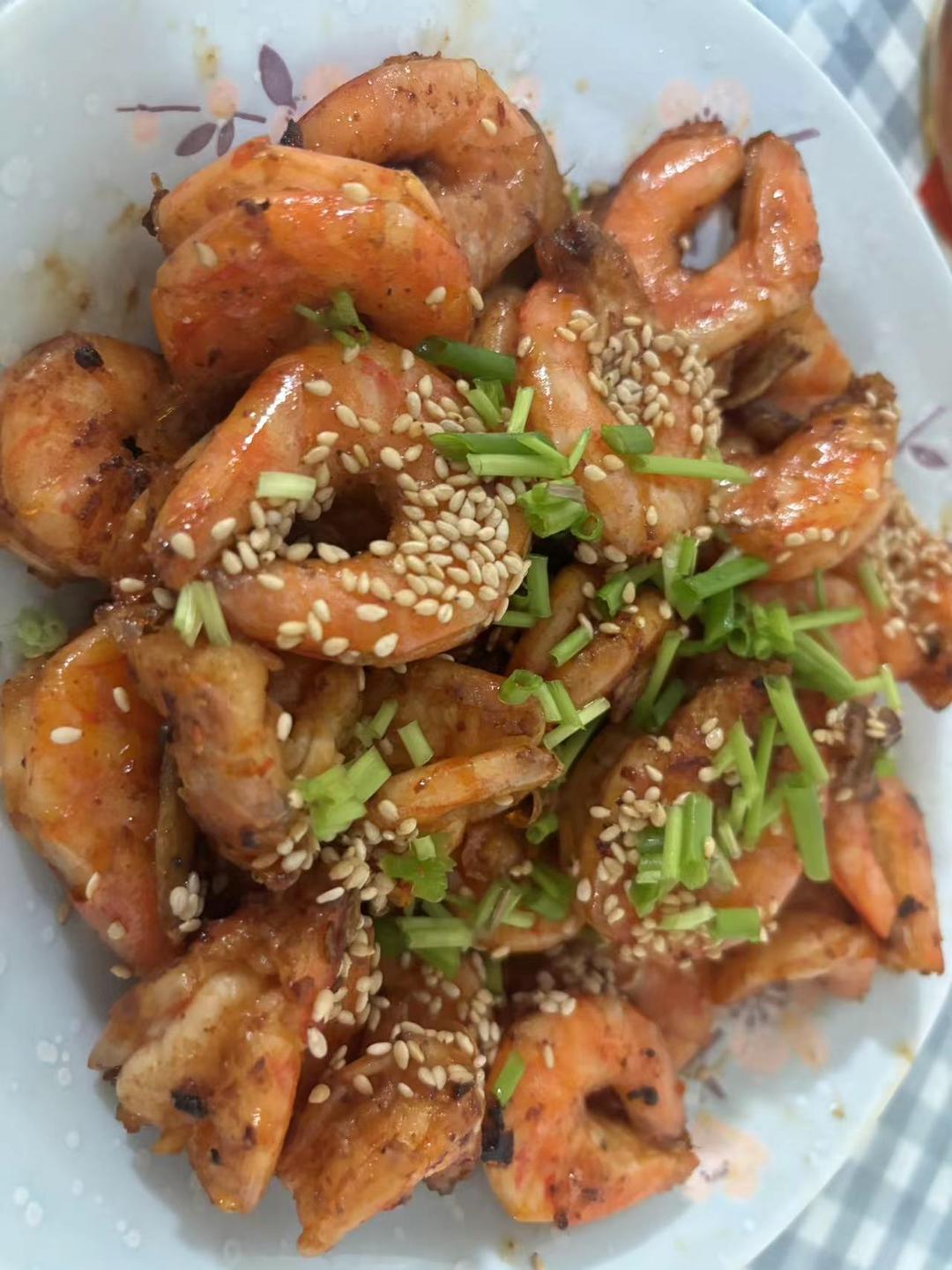 油爆基围虾