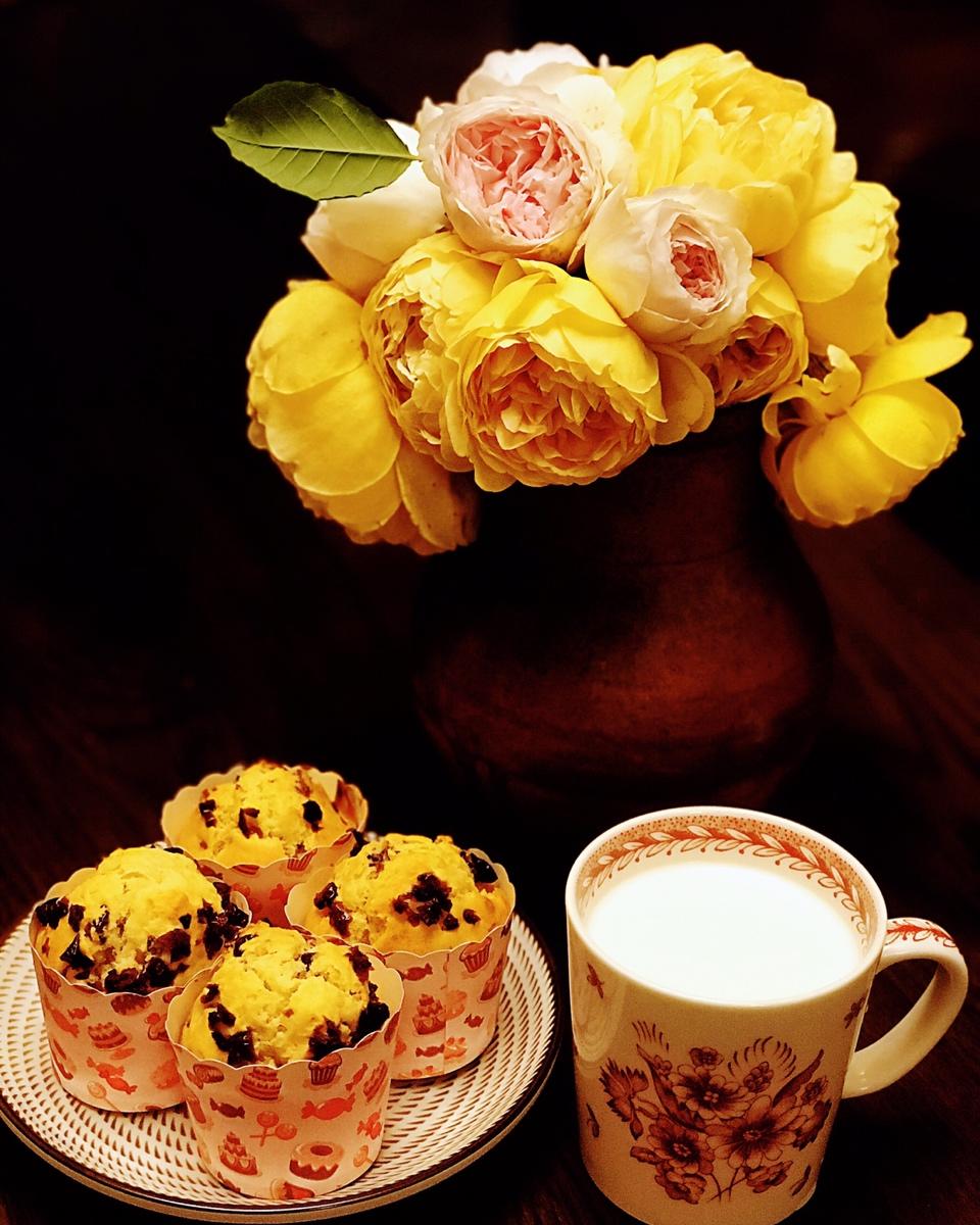 少女心的香蕉蔓越莓玛芬