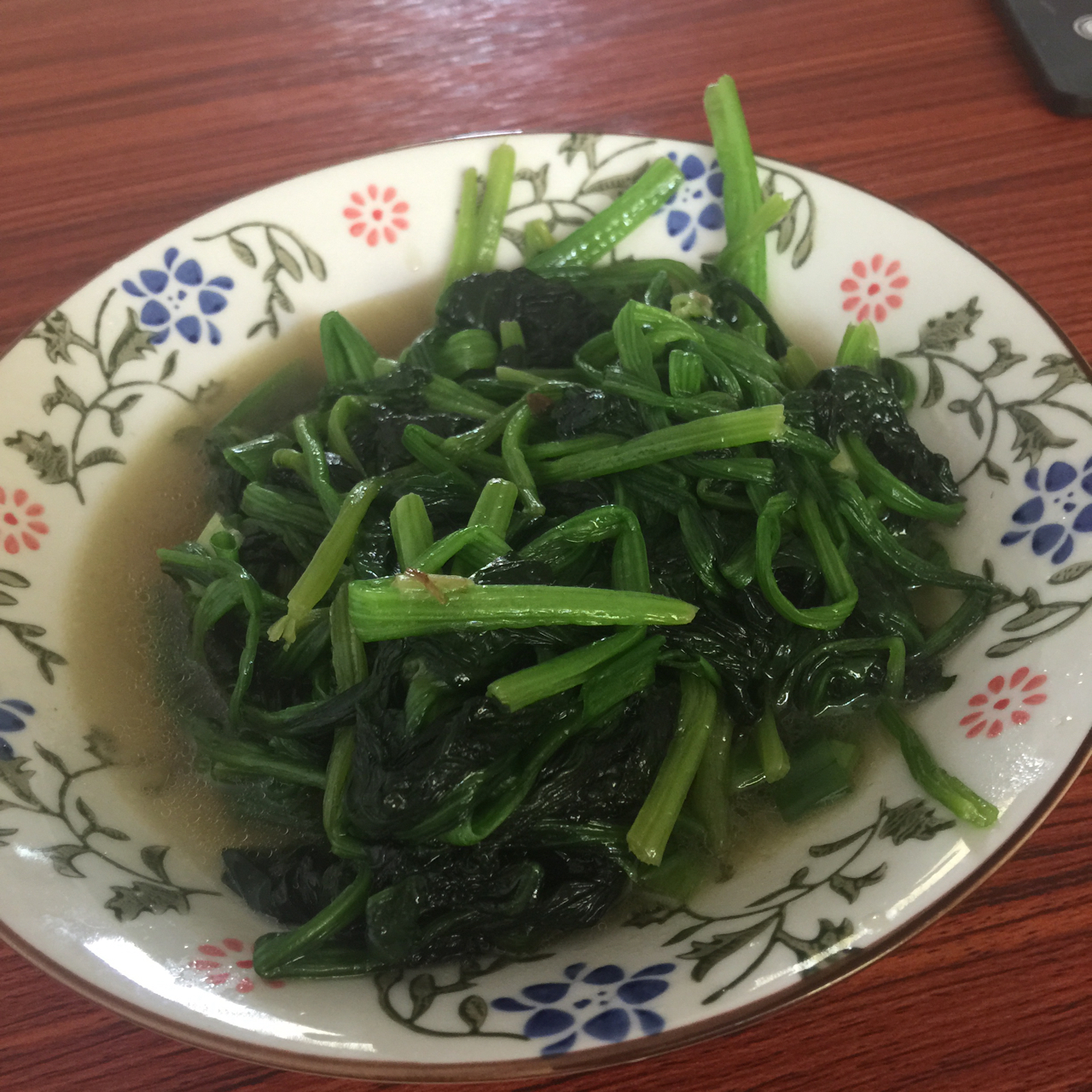 清炒菠菜
