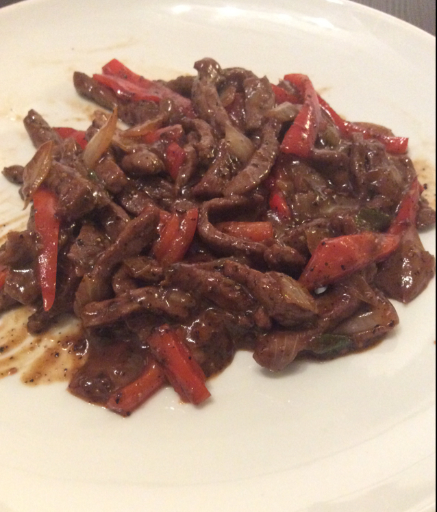 黑椒牛柳