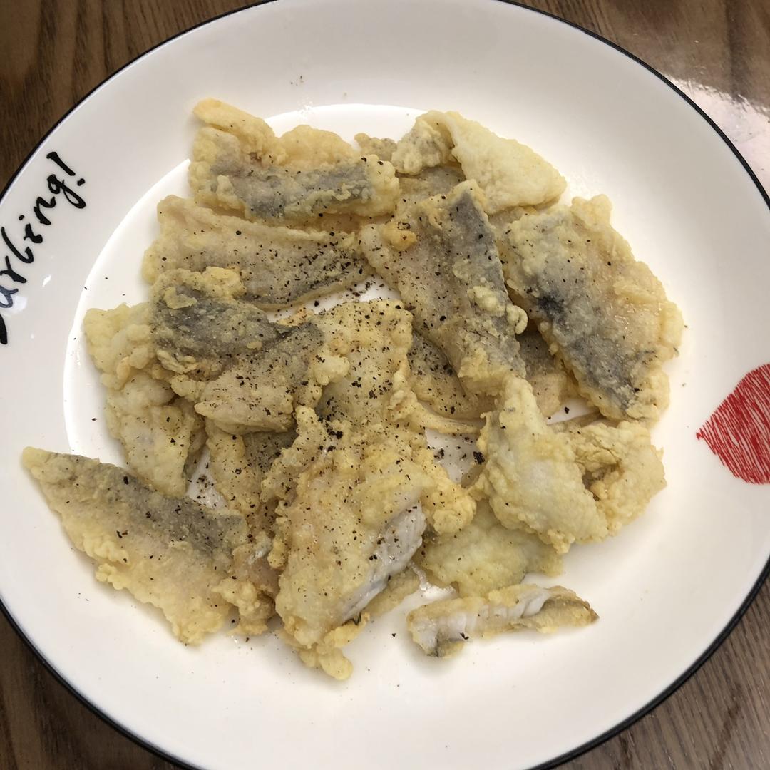 椒盐水鱼