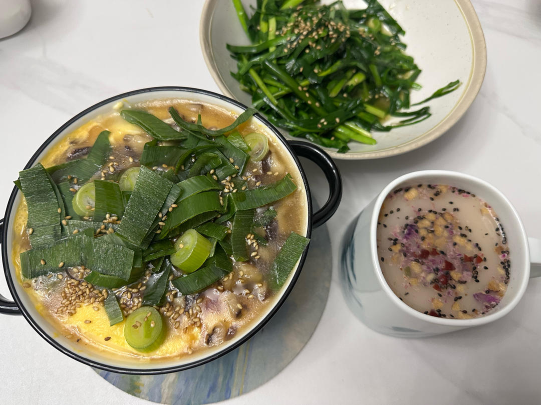 鸡蛋抱豆腐